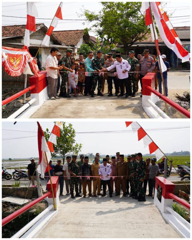 
					Korem 051/Wijayakarta Resmikan Empat Jembatan Armco, Wujud Nyata Asta Cita Presiden RI Kepada Masyarakat Indonesia