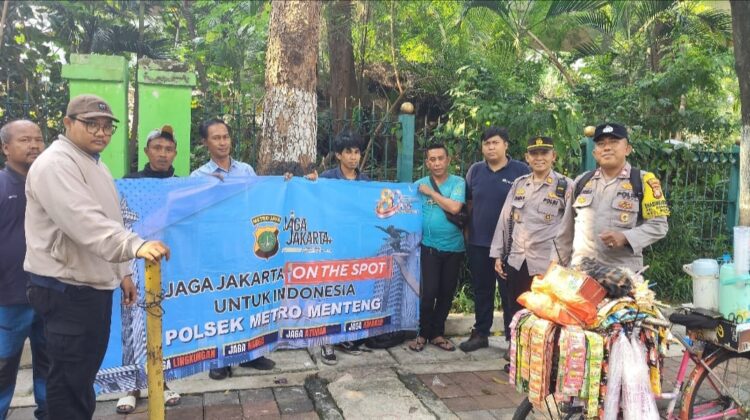 Jaga Jakarta On The Spot Rangkul Pedagang Kopi Keliling, Perkuat Kemitraan Kamtibmas di Gondangdia