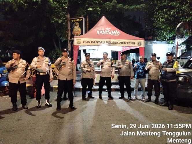 
					Patroli Perbatasan Menteng Tenggulun Ditingkatkan, Polisi Antisipasi Tawuran dan Kriminalitas
