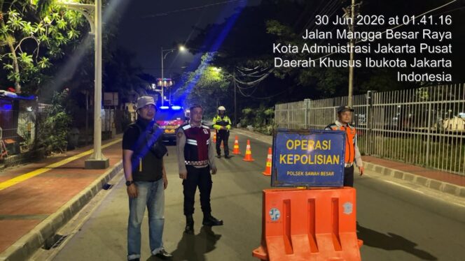 
					Operasi Cipta Kondisi Statsioner Polsek Sawah Besar” Perkuat Pencegahan Kriminalitas Jelang Dini Hari