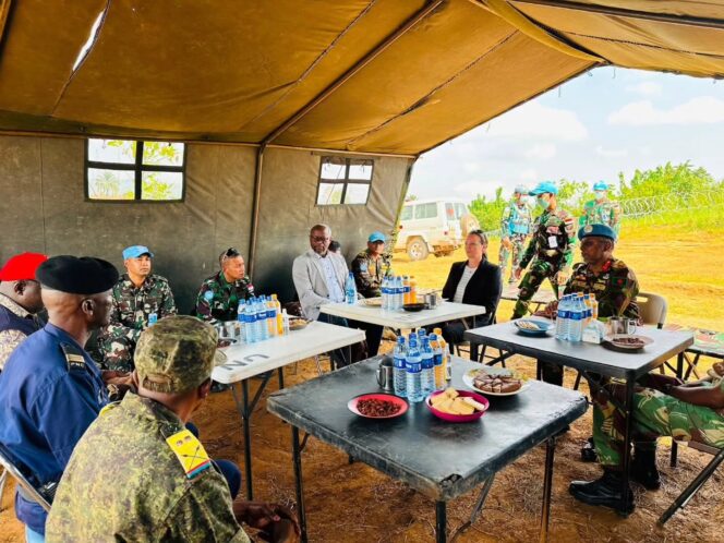 
					DMS MONUSCO Tinjau Kesiapan Operasional Satgas INDORDB XXXIX-G di Kongo