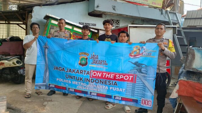 
					Polsek Senen Ajak Pedagang Kaki Lima Jaga Kamtibmas Lewat Program Jaga Jakarta On The Spot