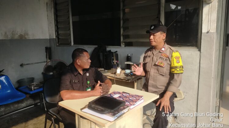 Sambang Security Showroom Mitsubishi, Bhabinkamtibmas Galur Perkuat Sinergi Keamanan Lingkungan