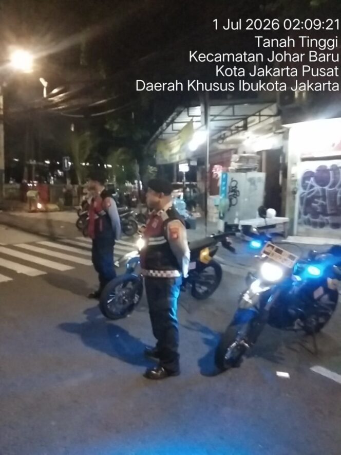 
					Patroli Strong Point di Titik-titik Rawan Guantibmas, Polisi Antisipasi Kejahatan Jalanan dan Tawuran