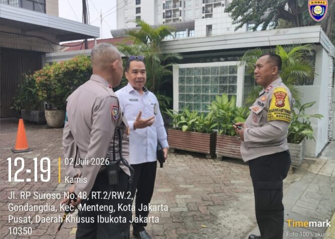 
					Perkuat Sinergi Dengan Tokoh Masyarakat, Polsek Metro Menteng Tingkatkan Harkamtibmas