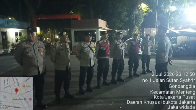 
					Apel Cipkon Menteng Perkuat Patroli Malam Demi Keamanan Warga