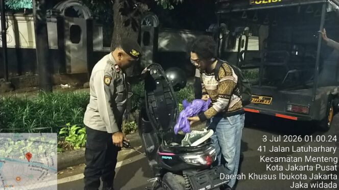 
					Operasi Cipkon Dini Hari, Polres Jakpus Kerahkan 123 Personel, Hasil Razia Nihil Pelanggaran
