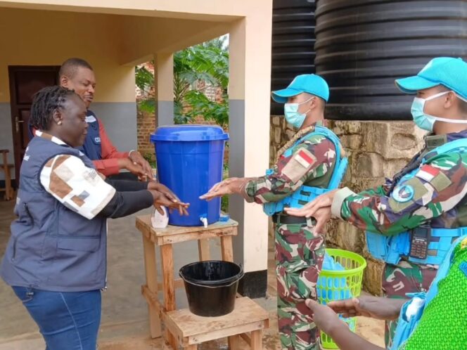 
					Satgas INDORDB XXXIX-G MONUSCO Sukses Laksanakan Mobile Operation Base, Perkuat Keamanan dan Dukung Penanganan Ebola