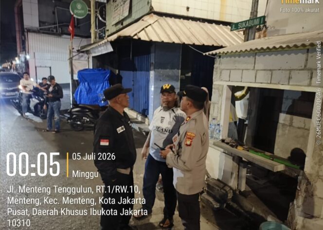 
					Patroli Malam di Jalan Menteng Sukabumi, Polisi Perkuat Antisipasi Gangguan Kamtibmas