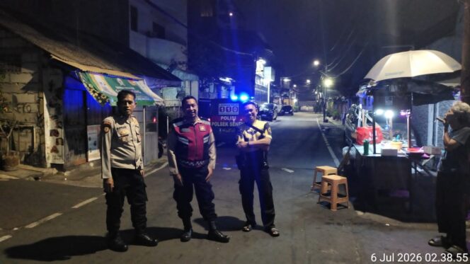 
					Patroli Dini Hari di Senen, Polisi Perkuat Strong Point Antisipasi Tawuran dan Begal