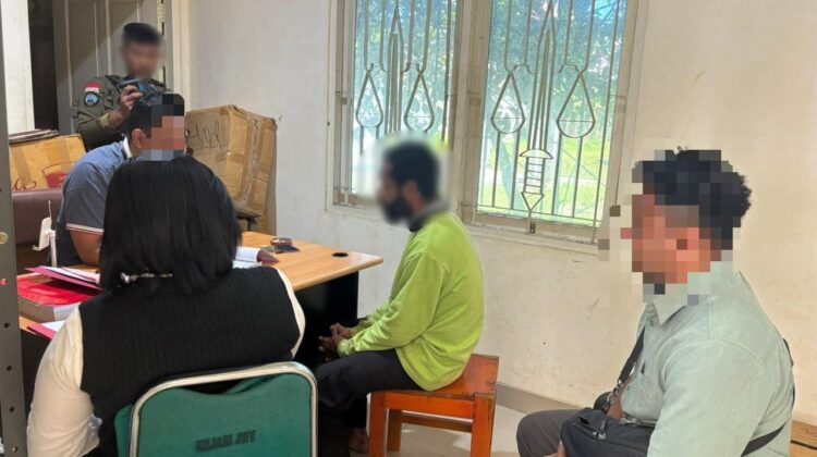 Satgas Operasi Damai Cartenz Limpahkan Dua Tersangka Kasus Pembunuhan dan Penembakan ke Kejaksaan Negeri Jayawijaya