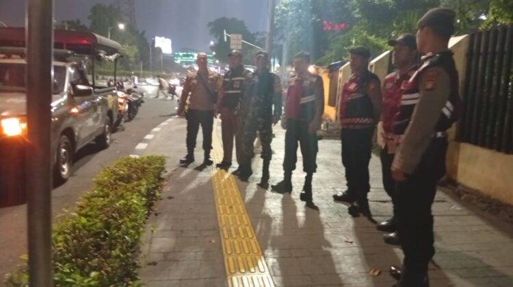 Patroli Tiga Pilar Digelar di Senen, Antisipasi Gangguan Kamtibmas pada Malam Hari