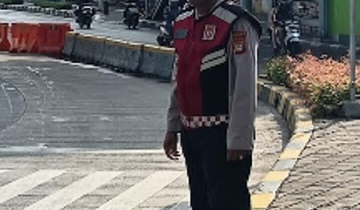 Polsek Senen Intensifkan Pengaturan Lalu Lintas dan Strong Point di Sejumlah Titik Rawan Jakarta Pusat