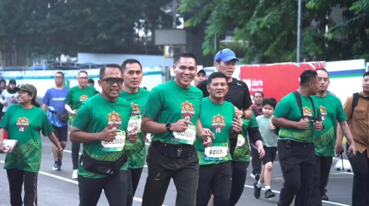 Pangdivif 1 Kostrad Hadiri dan Semarakkan Kostrad Run 2026