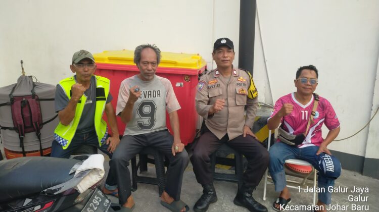 Polisi Sambangi Mini Market O!-Save, Perkuat Sinergi Kamtibmas dan Antisipasi Curanmor