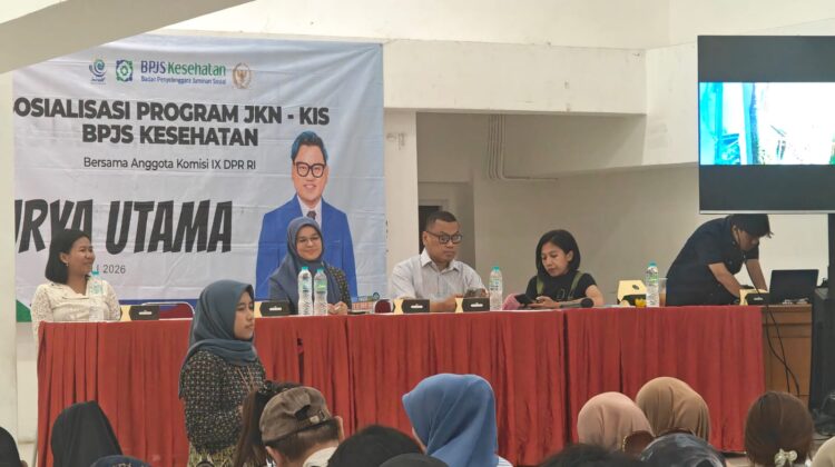 Anggota Komisi IX DPR RI Surya Utama Sosialisasikan Program JKN-KIS BPJS Kesehatan di Johar Baru