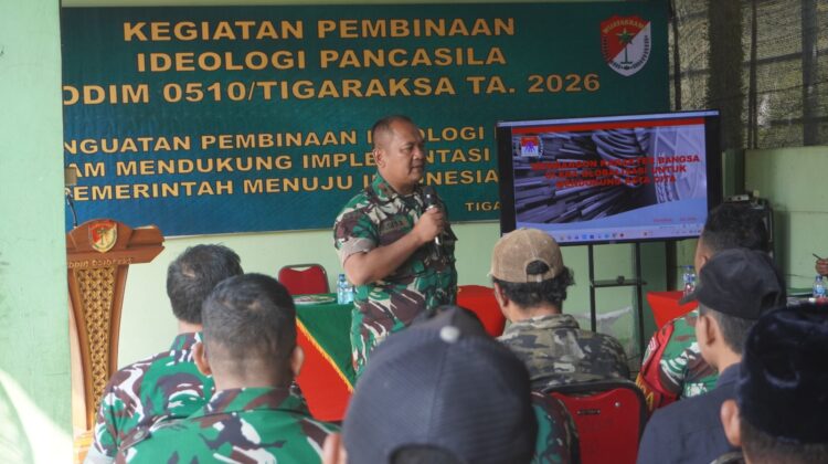 Kodim 0510/Tigaraksa Gelar Pembinaan Ideologi Pancasila