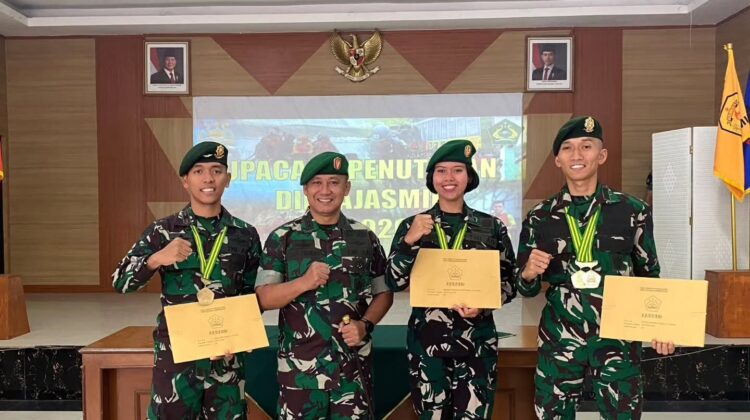 Perwira Yonarhanud 16 Kostrad Raih Predikat Siswa Terbaik Pendidikan Jasmani Militer TNI AD 2026