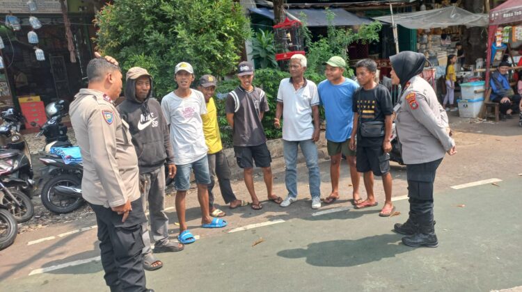 Jaga Lingkungan, Jaga Warga, Jaga Aturan, Jaga Amanah, Polsek Metro Tanah Abang Ajak Warga Bersama Menjaga Kamtibmas