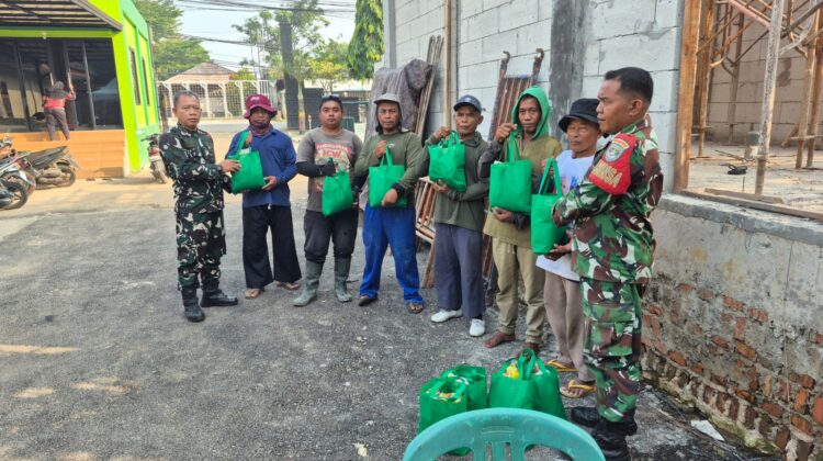 Koramil Legok “Jaga Jakarta On The Spot”, Hadirkan Layanan Kesehatan Gratis dan Bantuan Sembako