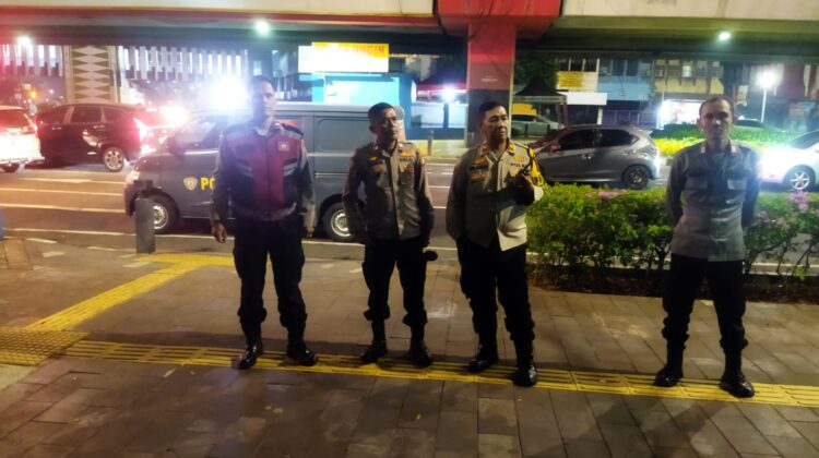 Polsek Senen Perkuat Patroli Dini Hari, Sasar Titik Rawan Gangguan Kamtibmas