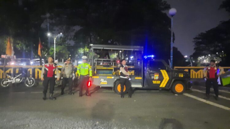 Polsek Metro Tanah Abang Intensifkan Patroli Ops Cipta Kondisi, Antisipasi Tawuran dan Kejahatan Malam Hari