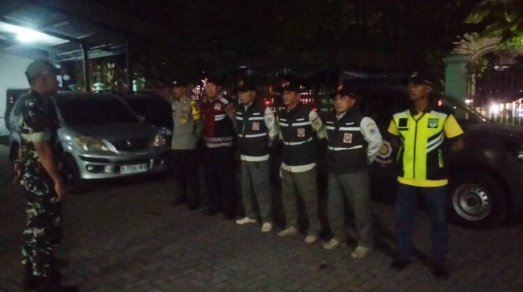 Tiga Pilar Senen Gelar Apel dan Patroli Gabungan untuk Jaga Keamanan Wilayah