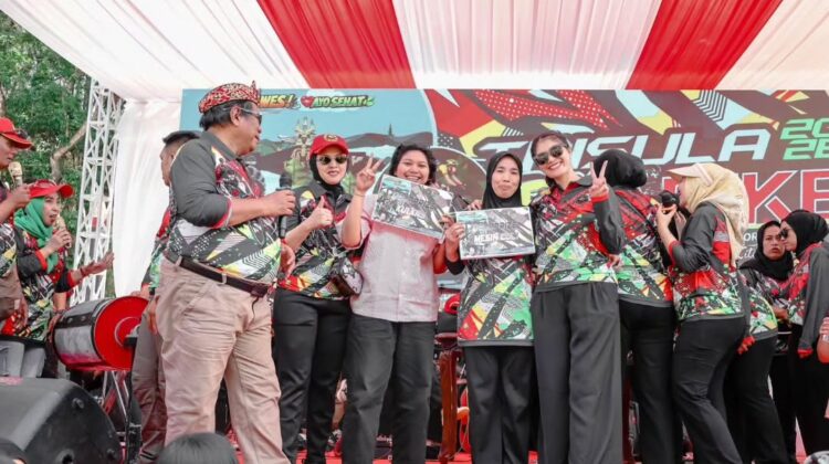 Kemeriahan Trisula Funbike 2026 Semarakkan HUT ke-60 Brigif 18/Trisula