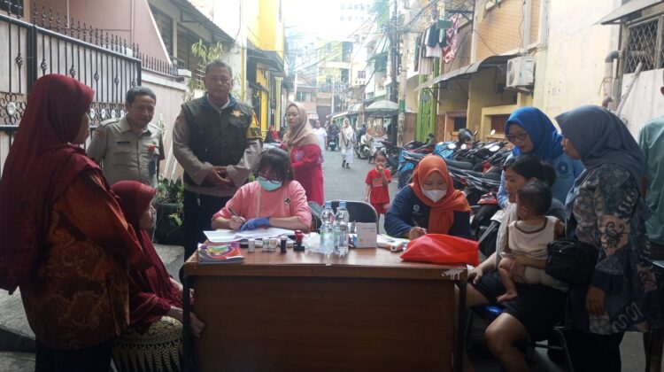 Bhabinkamtibmas Karang Anyar Pantau Posyandu dan Cegah Curanmor