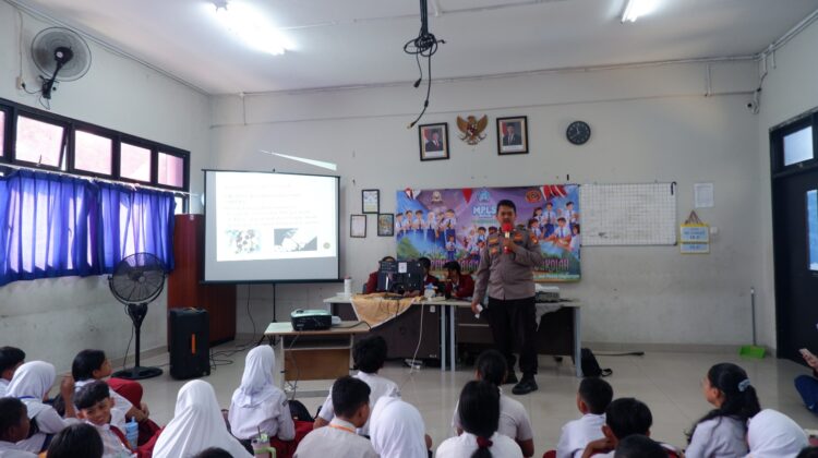 Polri Hadir di Sekolah, Bekali Siswa Baru SMP Negeri 181 Jakarta Cegah Kenakalan Remaja