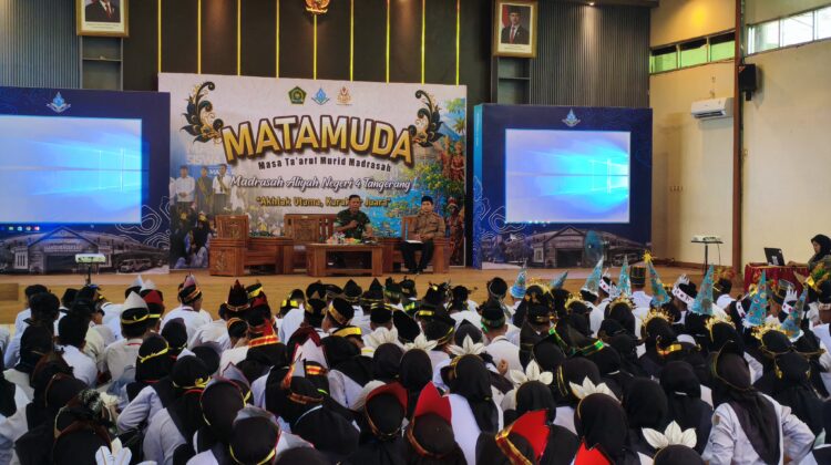 Danramil Kronjo Berikan Wawasan Kebangsaan kepada 300 Siswa MAN 4 Tangerang