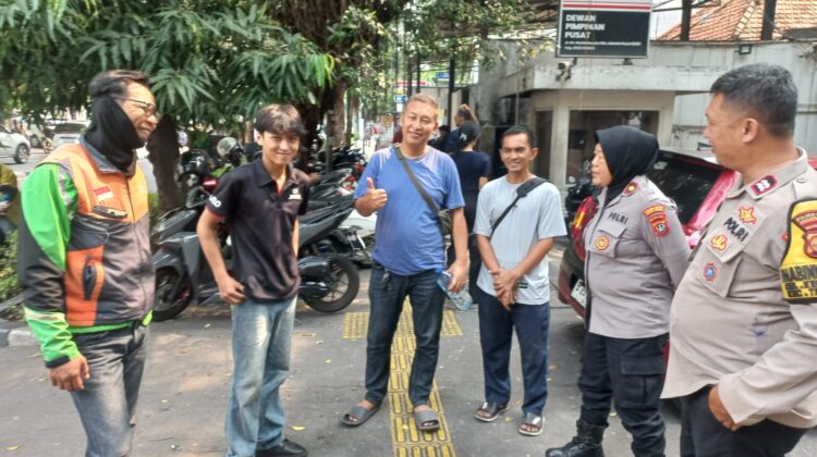 Polsek Metro Tanah Abang Ajak Masyarakat Tangkal Hoaks, Narkoba, Judol, dan Pinjol melalui Jaga Jakarta On The Spot