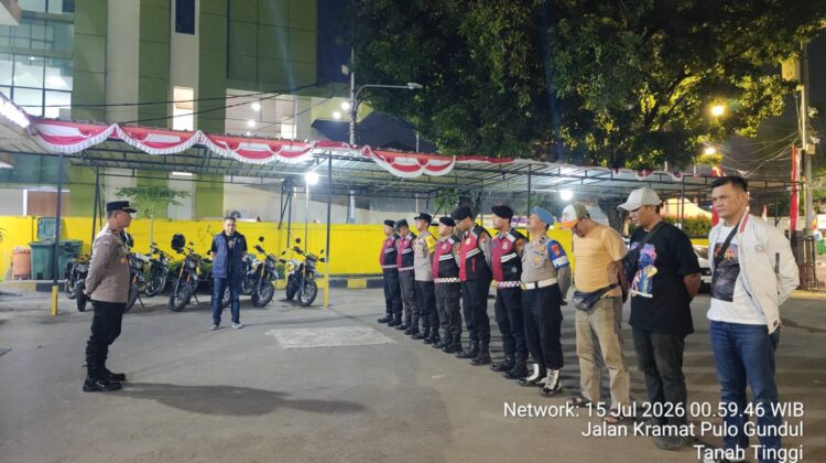 Kanit Binmas Pimpin Apel Operasi Cipta Kondisi, Personel Sisir Titik Rawan Cegah Begal dan Kejahatan Jalanan