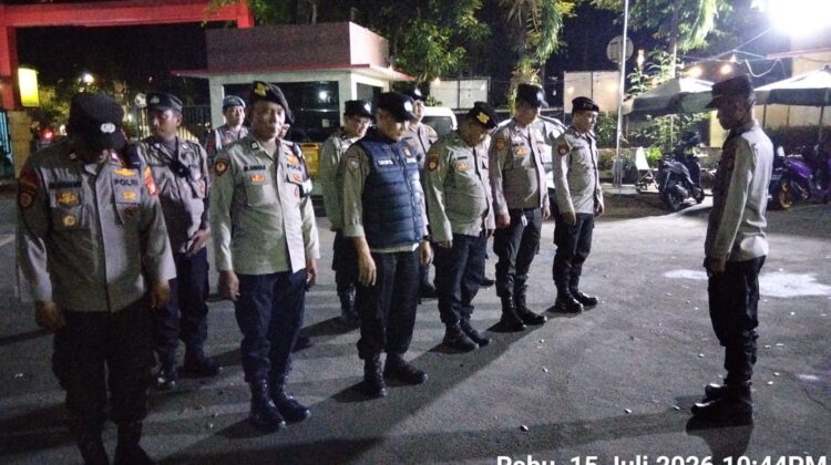 Apel Patroli Cipkon Menteng Siaga Amankan Wilayah dari Gangguan Kamtibmas