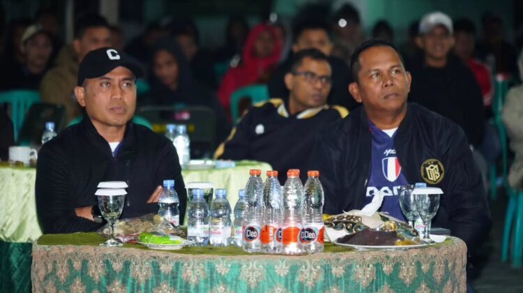 Nobar Kebangsaan Piala Dunia 2026, Ribuan pasang mata Saksikan Duel Spanyol vs Perancis di GOR Indoor Madivif 2 Kostrad