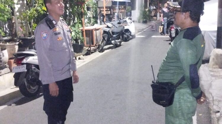 Bhabinkamtibmas Kebon Kosong Hadir di Pos Ronda, Polsek Kemayoran Bangun Keamanan Bersama Warga