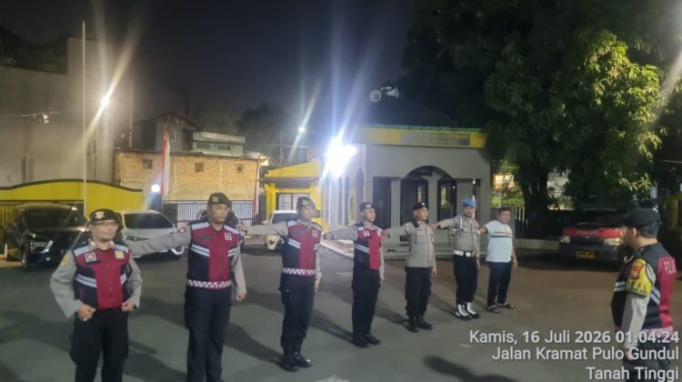 Apel Dini Hari, Polsek Johar Baru Persempit Ruang Gerak Pelaku Kejahatan Jalanan