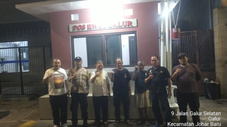 Sambangi Pos Kamling Galur, Polisi Perkuat Siskamling dan Antisipasi Curanmor