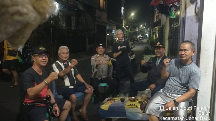 Sambang Pos Kamling RW 02 Galur, Polisi Perkuat Kolaborasi Warga Cegah Kejahatan