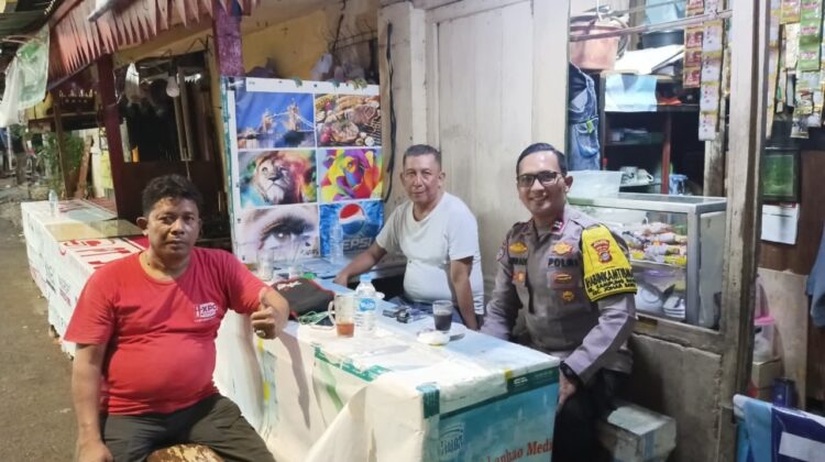 Bhabinkamtibmas Sambangi Permukiman Kampung Rawa, Perkuat Deteksi Dini Gangguan Kamtibmas