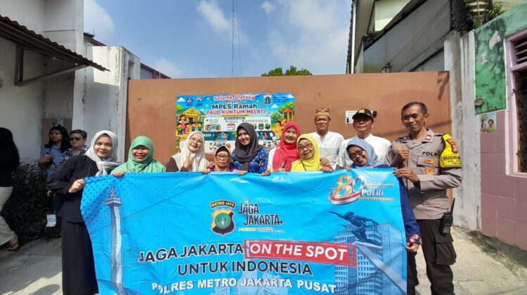 Polsek Senen Gelar Jaga Jakarta On The Spot Bersama Warga Paseban, Tekankan Kewaspadaan dan Sinergi Jaga Kamtibmas