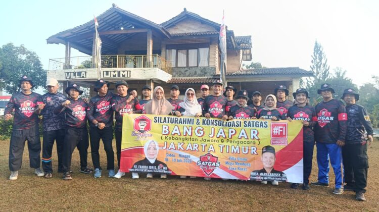 Silaturahmi Dan Konsolidasi Satgas Bang Japar Jakarta Timur.