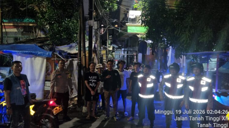 Jaga Stabilitas Kamtibmas, Polsek Johar Baru Maksimalkan Patroli Mobile Kewilayahan