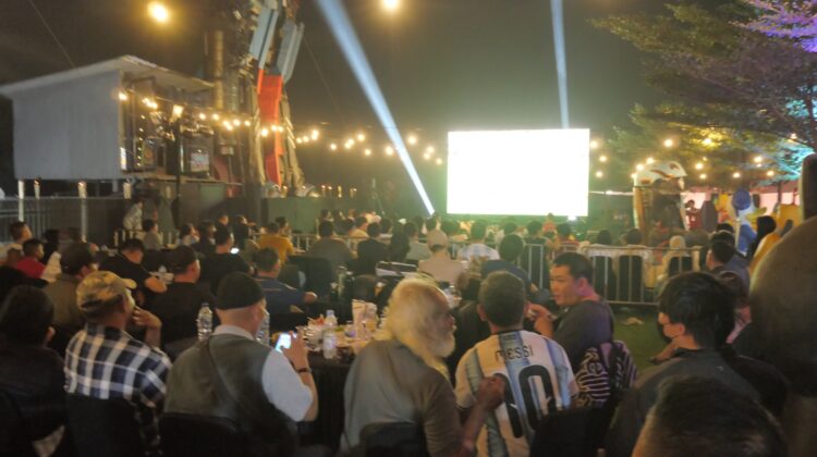 Manunggal Dengan Rakyat, Kodim 0510/Tigaraksa Gelar Nobar Gembira Piala Dunia 2026 Bersama Masyarakat
