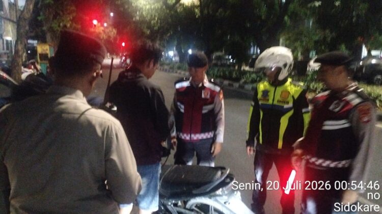 Razia Cipta Kondisi di Senen, Polisi Amankan Satu Motor Tanpa Surat-Surat