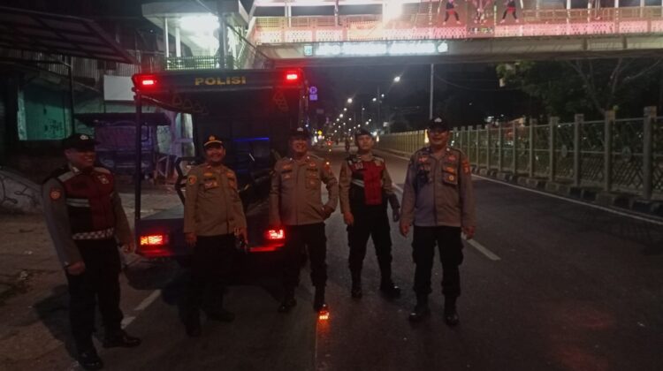Polsek Metro Tanah Abang Tingkatkan Patroli Preventif Demi Menjaga Keamanan Wilayah