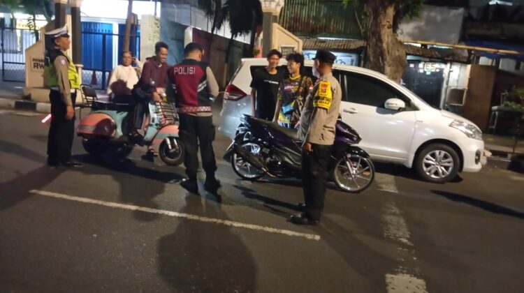 Polsek Senen Gelar Operasi Stasioner, Tak Temukan Pelanggaran maupun Gangguan Kamtibmas