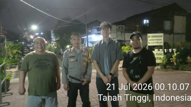 Bhabinkamtibmas Polsek Johar Baru Selesaikan Perselisihan Warga Lewat Problem Solving, Satkamling Tetap Diperkuat