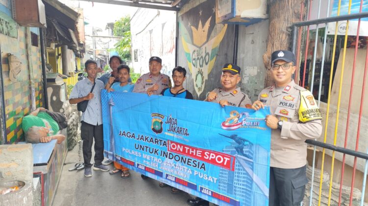 Polsek Johar Baru dan Warga Perkuat Program Jaga Jakarta On The Spot, Bersatu Cegah Tawuran dan Kejahatan Jalanan