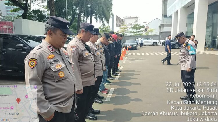 20 Personel Gabungan Disiagakan Kawal Aksi Unras Mahasiswa Hukum di Kantor BGN